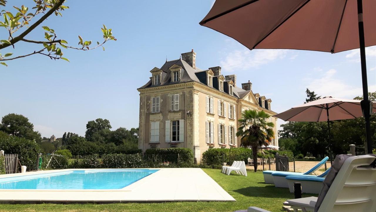 Chateau La Mothaye - Self Catering Apartments With Pool In The Loire Valley Les Bois-d'Anjou Екстер'єр фото