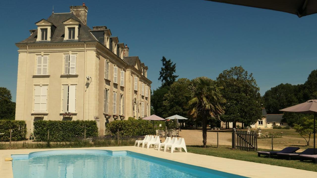 Chateau La Mothaye - Self Catering Apartments With Pool In The Loire Valley Les Bois-d'Anjou Екстер'єр фото